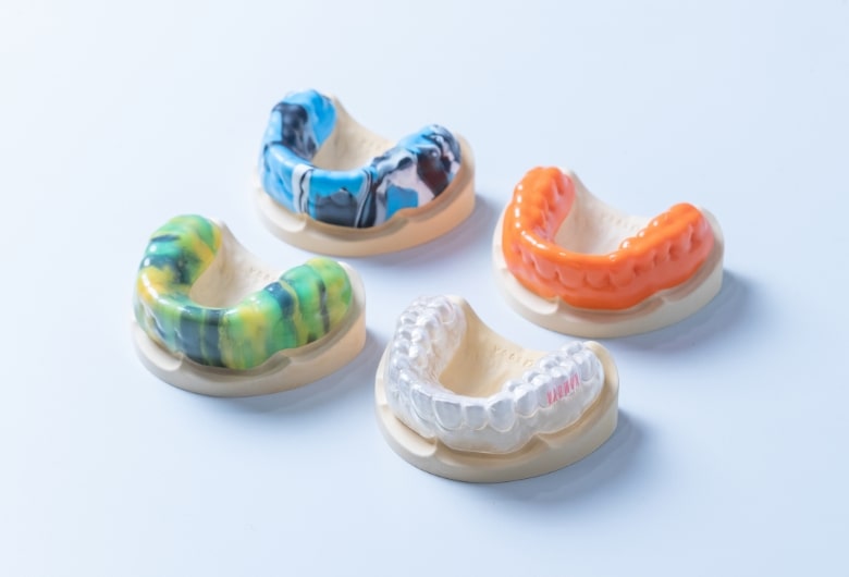 マウスガード製作 Mouthguard production