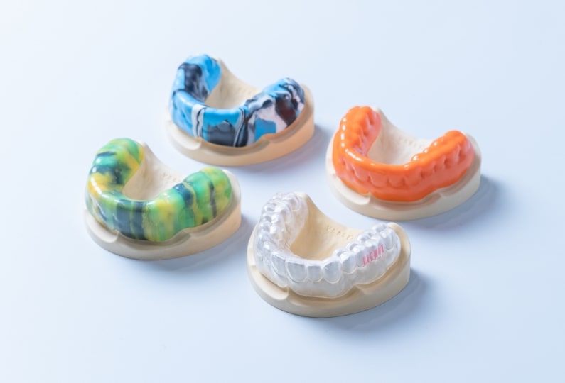 マウスガード製作 Mouthguard production